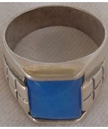  A light blue man ring - $529.99 MXN
