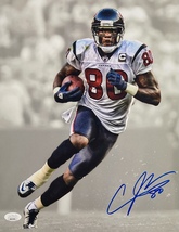 ANDRE JOHNSON Autographed SIGNED TEXANS 11x14 Spot Light PHOTO JSA WA517675 - $119.99