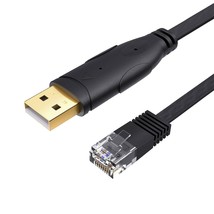 CableCreation USB Console Cable 6 FT USB to RJ45 Serial Adapter Compatible with  - £25.05 GBP