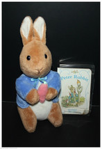 EDEN Beatrix Potter Collectible Peter Rabbit Stuffed Animal with Tiny Book - $33.83
