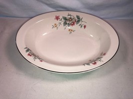 Hall China Springtime 10 Inch Oval Vegetable Bowl Mint - $19.99