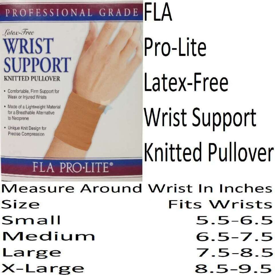 FLA X-Large Wrist Support Knitted Pullover Beige - $14.03