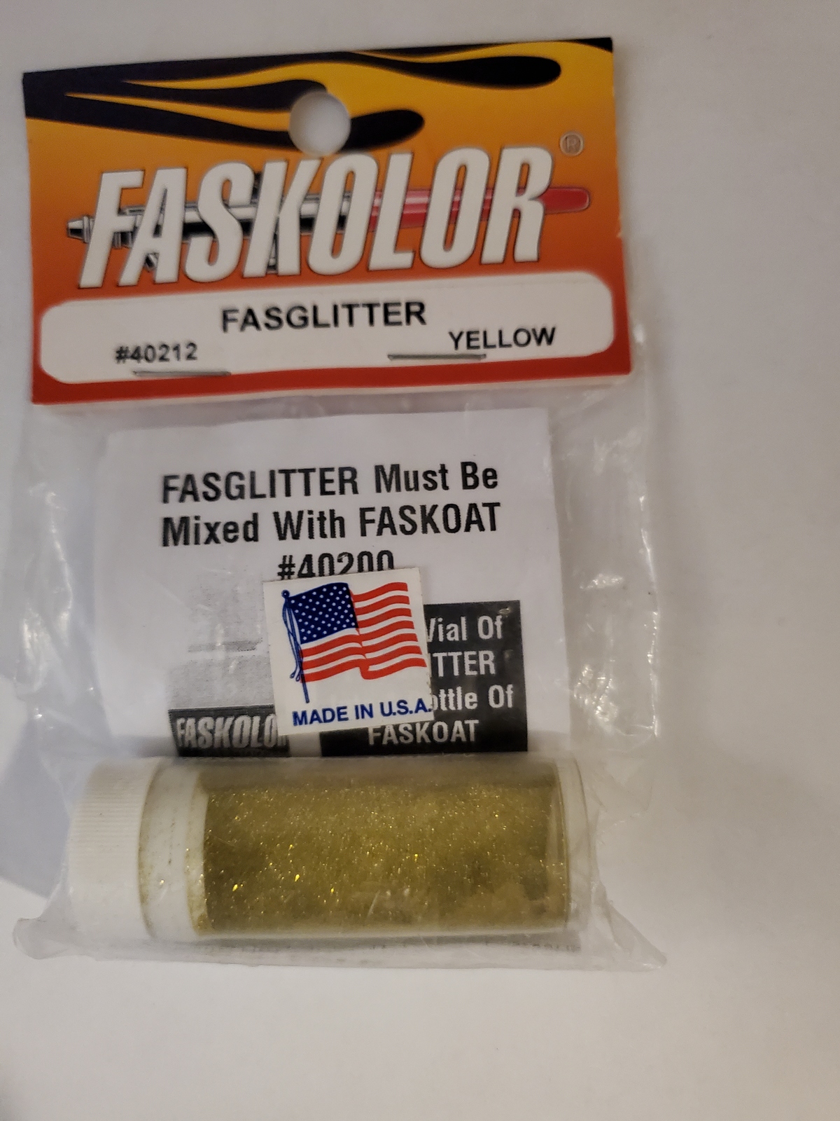 Parma Fasglitter, Yellow PAR40212 - $7.99