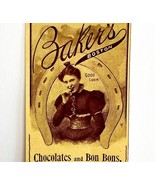 Baker&#39;s Boston Chocolate 1897 Advertisement Victorian Bon Bons Good Luck... - $28.11 CAD