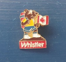Vintage Whistler Pinback - The Happy Canadian Marmot - £11.76 GBP