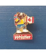 Vintage Whistler Pinback - The Happy Canadian Marmot - €12,70 EUR