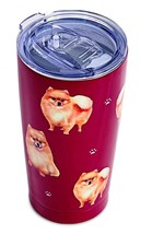 Pomeranian Dog SERENGETI Ultimate Tumbler Stainless Steel Vacuum Insulat... - $23.75