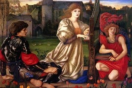La Chant d&#39;Amour; The Song of Love by Edward Burne-Jones - Art Print - £17.29 GBP+