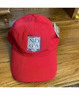 Adjustable Hat North Dakota Golf Association Red Cap America - $18.45 CAD