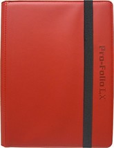 (3) Red Trading Card Binders - BCW Brand - 9-Pocket Pro-Folio - LX - #BCW-PF9LX- - $101.44 CAD