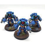Ultramarines Aggressors Squad Flamestorm Very Well Painted Warhammer 40k... - €101,02 EUR
