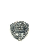 Vintage Signed Sterling SB Silverman Brothers Repousse Turban Tribal Hea... - $1,405.44 MXN