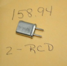 Vintage Scanner Radio Crystal - 158.940 MHz / 2-RCD / HC-25/U - £7.77 GBP