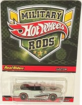 Chevy &#39;69 Camaro CUSTOM Hot Wheels Military Rods Series w/ RR - £75.37 GBP