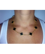 Onyx Motif Necklace - $164.12 CAD
