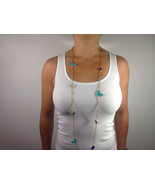 Hand Crafted Butterfly, Clover, Stars, and Heart Necklace - $164.66 CAD
