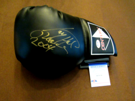LARRY HOLMES PEACE 2004 BOXING CHAMPION HOF SIGNED AUTO CENTURY GLOVE PS... - $197.99