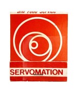 Servomation Vending Vintage Matchbook Food Service Matches Unstruck E19D - €17,11 EUR