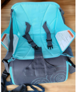 Munchkin Brica Go Boost Travel Booster Seat GoBoost Aqua Blue - $22.28