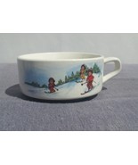 Campbell Kids Soup Bowls -- Winter Themed -- Skiing - £23.16 GBP