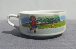 Vintage Campbell Soup Kids Soup Bowl - Hop Scotch Theme - £23.17 GBP