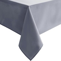 Light Gray Rectangle Tablecloth Waterproof Spillproof and Wrinkle Resist... - £29.68 GBP