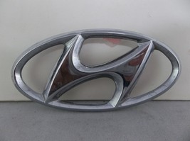 Chrome Plastic Hyundai Trunk Logo Emblem OEM - £3.09 GBP