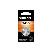 Duracell 2430 3V Lithium Battery, 1 Count Pack, Lithium Coin Battery for Medical - £4.88 GBP