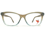 Maui Jim Eyeglasses Frames MJO2122-06E Clear Blue Brown Cat Eye Fade 53-... - $65.29