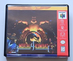 Mortal Kombat 4 Case Only Nintendo 64 N64 Box Best Quality - £11.73 GBP