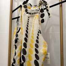 Campaigne Abstract Dot Print Tank – Size S, Bold &amp; Lightweight NWT - $16.00