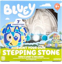 Bluey Paint Your Own Stepping Stone, Design 7 DIY Stone Art, Fun Kit for... - $272.68 MXN