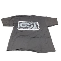 Humor T Shirt CSI Gray “CSI Cant Stand Idiots”XL Ink, Inc - £7.65 GBP