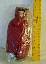 New Vintage 1985 Avon Fairy Tale Doll 8&quot; Red Riding Hood W/Stand  - $11.85