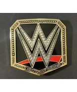 Jakks WWE WORLD HEAVYWEIGHT CHAMPIONSHIP TITLE - BELT BUCKLE - $551.78 MXN