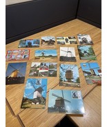 Vintage Lot of 14 Windmill International Belgium Travel Postcard KG JD - €21,39 EUR
