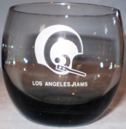 Shell Oil Glass Los Angeles Rams 3 1/4