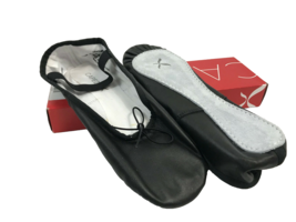 Capezio Adult Daisy Full Sole 205 Black Ballet Shoes, Womens 4N, New - $12.34