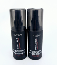 Loreal Paris Infallible Pro Makeup Extender Setting Spray Oil Free 3.4 oz Lot 2 - £12.68 GBP