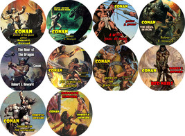 Conan the Barbarian LOT of 10 Robert E. Howard Mp3 (READ) CD Audiobook - £22.24 GBP
