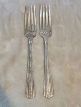 2 Vintage Avon Silverplate Dinner Forks - $5.71