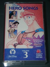 Cassette Tape   Mc Donald&#39;s Celbrates Disney Music   Hero Songs   Volume 3 (1996) - £15.72 GBP