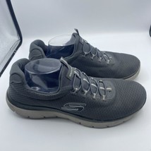 Skechers Mens Size 10.5 Summits 52811 Gray Walking Running Shoes Sneakers - $23.03
