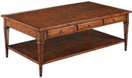 Cocktail Table Bordeaux Finish Cherry Rectangle Marseill WB-611 - £1,925.64 GBP