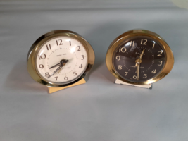 Vintage Alarm Clocks, Lot of Two, Westclox Baby Bens, Running, C0010 - £28.80 GBP