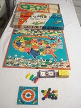 Game of the States Game 1954-1956 Complete Milton Bradley #4920 - £11.80 GBP