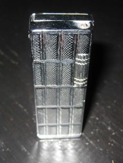 Primary image for Vintage SUNEX Silver Tone Art Deco Lift Arm side Roller Gas Butane Lighter