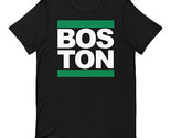 BOSTON CELTICS Run Style T-SHIRT Jayson Tatum Jaylen Brown Larry Bird Ba... - £14.41 GBP+