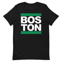 BOSTON CELTICS Run Style T-SHIRT Jayson Tatum Jaylen Brown Larry Bird Ba... - £14.37 GBP+