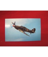 Vintage &quot;Hawker Hurricane IIC&quot; Battle Plane Postcard #93 - £15.63 GBP